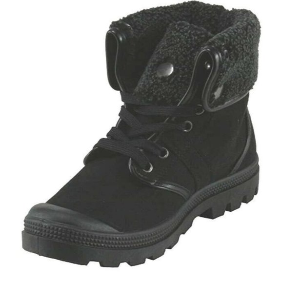 Refresh Shoes - Refresh Women's Evan-01 Faux Suede Cap-Toe Flip-top Ankle Boots Size 10